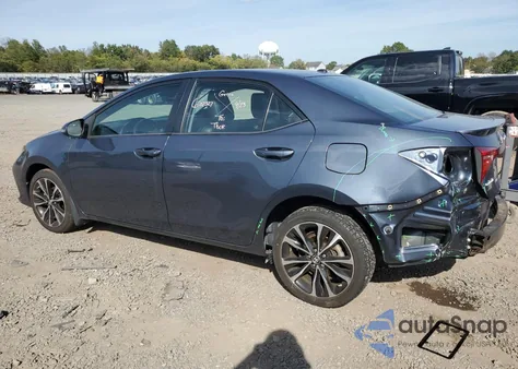 2018 Toyota Corolla L z USA, uszkodzony, nr VIN 2T1BURHE0JC120731